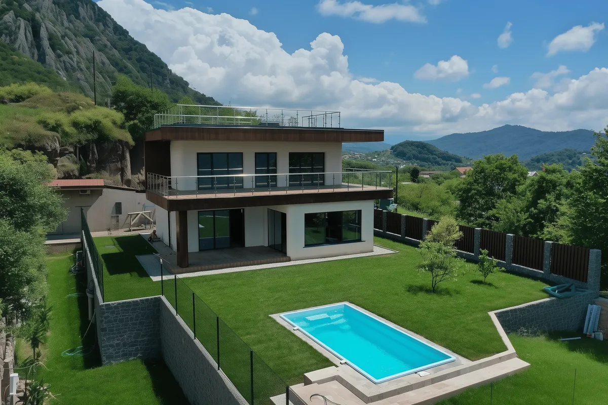 Композитный бассейн Laguna 6 — визуализация в Тобольске