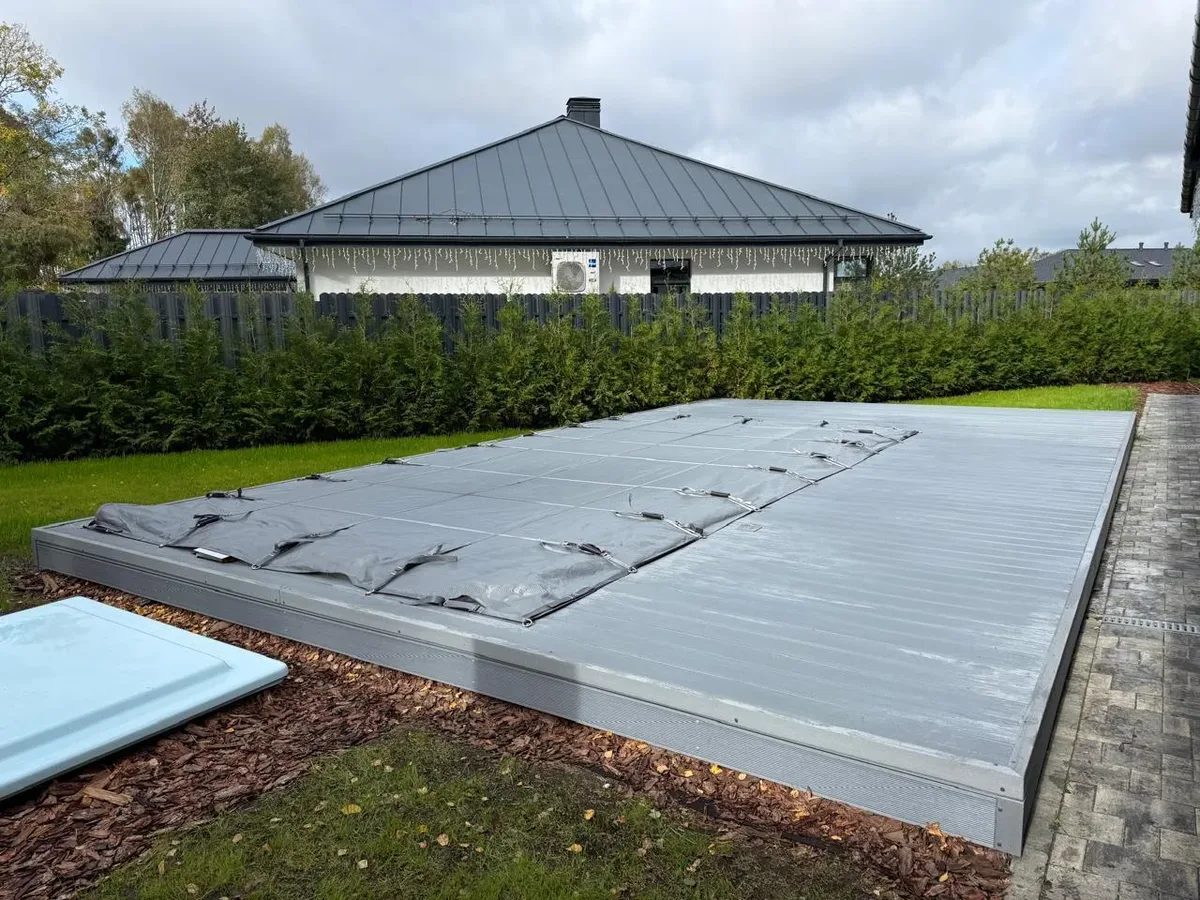 Покрывало Laguna Cover Mesh — установка в Тобольске