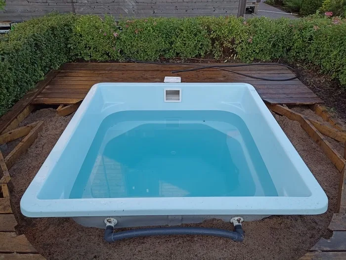 Композитная купель Laguna 2 — установка в Тобольске