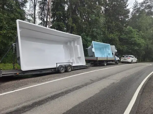 Доставка бассейна в Тобольске